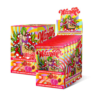 Wunder - 500mg Amanita Muscaria Gummies | Strawberry Nectarine