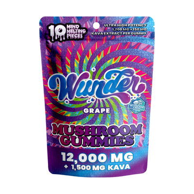 Wunder - High Potency Entheogenic + 150mg Kava | Grape