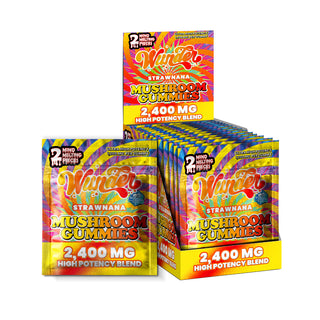 Wunder High Potency Mushroom Gummies | Strawnana