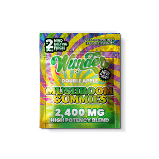 TRY Wunder High Potency Mushroom Gummies | Double Apple