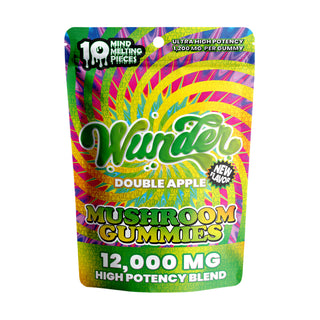 Wunder High Potency Mushroom Gummies | Double Apple